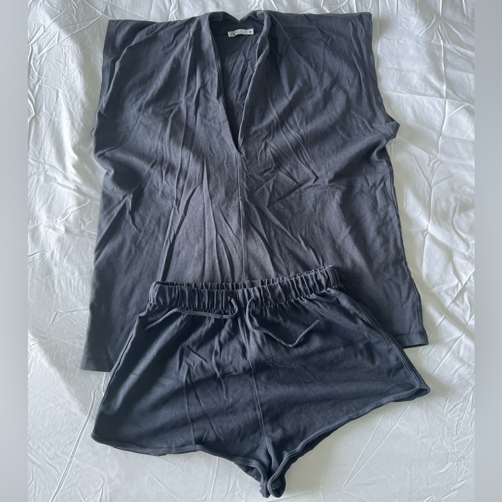 Zara set small blue